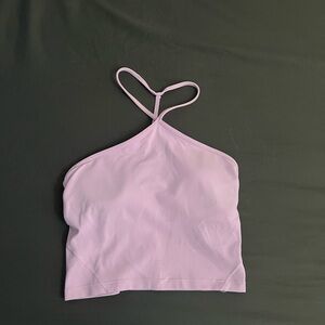 Lululemon Athletica Soft Pink Halter Top